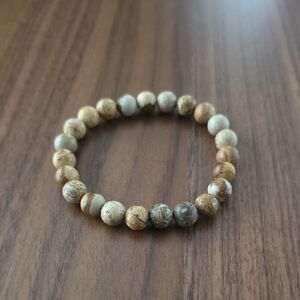 Picture Jasper Stretch Bracelet 6mm